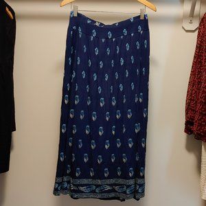 Coldwater Creek Petite Small Navy Skirt